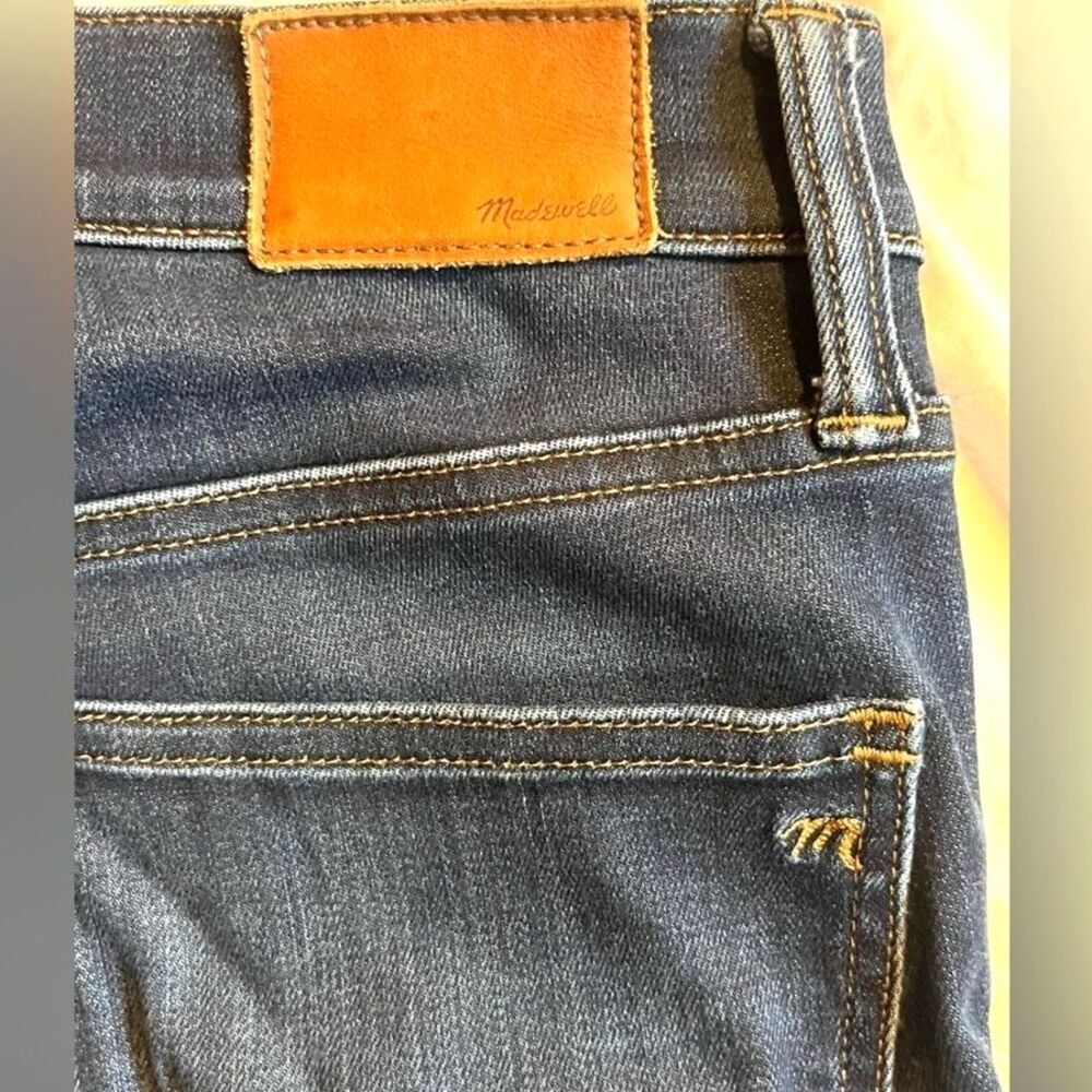 Madewell Women's Dark Blue 9 inch High Rise Skinny Jeans Waist 25 - Picture 11 of 12